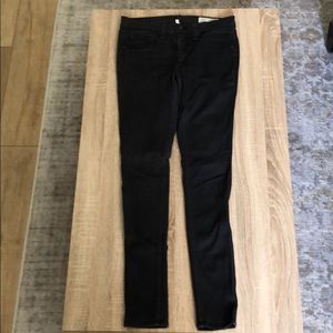 Rag and Bone Coated Charcoal Jean